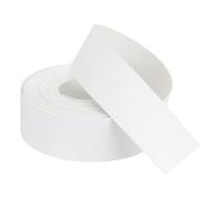 sourcing map Bande de chant blanche de 7,6 m x 4,5 cm, ruban de placage flexible pré-collé avec adhésif thermofusible pour restauration de meubles