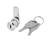 sourcing map Boites aux lettres Outil Box Serrure Sécurité Cylindre Cam Serrure 12mm x 16mm avec 2 Clé