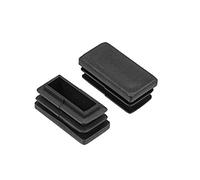 sourcing map Bouchon à Lamelles 30mm x 15mm 30Pcs Bouchon Pied de Chaise Capuchons D'Extrémité de Prise en Plastique Patin Chaise Pieds de Chaise de Table de Meubles Rectangulaires