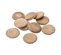 sourcing map Bouchons en Bois, 10 Pcs 40 X 35 mm Bouchons en Bois de Chêne Rouge, Couvre-Trous de Vis, Couvercle en Bois Décoratif pour Chaises Menuiserie en Bois.