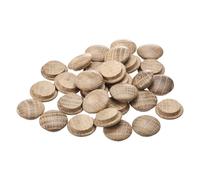 sourcing map Bouchons en Bois, 30 Pcs de 23 X 18 mm Bouchons en Bois de Chêne Rouge, Couvre-Trous de Vis, Couvercle en Bois Décoratif pour Chaises Menuiserie en Bois.