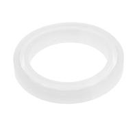 sourcing map Bracelet Moule Bracelet Anneau Moule Silicone Rond Epoxy 66mm Mince Facettes Géométrique Coulée Résine Cristal Moule pour Bijouterie Fabrication DIY Artisanat
