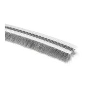 sourcing map Brosse Coupe-froid 15M/49.2pied pour Porte Fenêtre 7x6mm/WxH | Fente Carte Bande Étanchéité Pile Coupe-froid Élastique