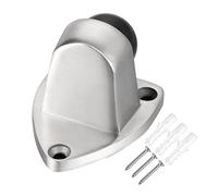 sourcing map Butée de Porte Butoir arrêt Door Stopper Acier Inoxydable 304 brossé Tampon Solide avec vis