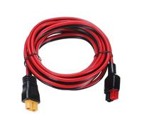 sourcing map Câble d'extension XT60 300 VDC 1,8 m XT60 femelle vers connecteur de batterie unipolaire rouge et noir, câble de connecteur pour batterie télécommandée, station d'alimentation portable