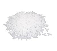 sourcing map Carrelage mur entretoises plastique Type T Outils carrelage blanc 5mm 1000pcs