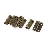 sourcing map Charnières De Porte Fenêtre Tiroir Rotatif 3Cm Long Pcs8 Bronze