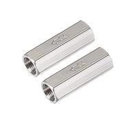 sourcing map Clapet unidirectionnel anti-retour air G 1/8" BSP femelle orifice plein fileté 2Pcs