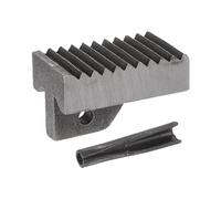 sourcing map Clé à pipe mâchoire de talon avec assemblage de goupilles 61 cm e rechange en acier au carbone pour clé réglable de 61 cm