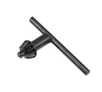 sourcing map Clé Mandrin 6mm Empreinte 12 Dents pour 1.5-13mm Percage Mandrin Noir