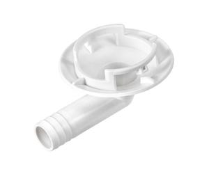 SOURCING MAP Climatisation Drainage Tuyau Connecteur Coude Raccord pour Mini-Split Unités et Fenêtre AC Unité Parties 40mm 1Pcs