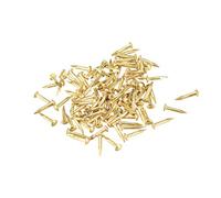 sourcing map Clou Petit Laiton Minuscule 1mmX8mm(DxL) pour Bois Bricolage Décoratif Photo Boîte Ménage Accessoire Laiton Ton 150pcs
