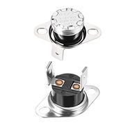 sourcing map Commutateur contrôle température KSD301 thermostat 50°C 10A N.C 6,3mm Broche 2Pcs