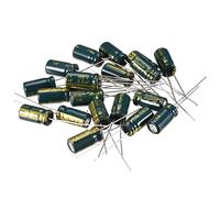 sourcing map Cond Radial ESR 2.2uF 400V 105C 3000H 6,3x12mm Cour élevé faible Resist 20pcs