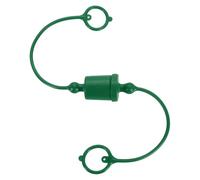 sourcing map Coupleur rapide hydraulique vert ISO-A 18 mm mâle et femelle | Raccord rapide avec bague de rétention pour tuyau, tracteur, chargeur