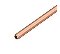 sourcing map Cuivre Rond Tube Tuyau 8mm Extérieur Diamètre x 6mm Intérieur Diamètre 500mm Long