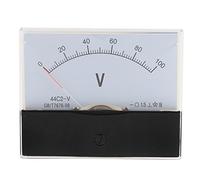 sourcing map DC 0-100V Analogique Panneau Voltmètre Voltage Mètre Measure Gauge Classe 1.5