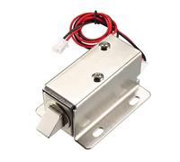 sourcing map DC 24V 2.3A 11.4mm Électromagnétique Solénoïde Serrure Assemblage Électrique
