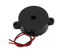 sourcing map DC 8-15V 12V Active Buzzer électronique Alarme sonore bip Intermittent Noir