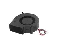 sourcing map DC12V 97mm x 97mm x 33mm DC (Courant continu) Ventilateur en refroidissant Turbo à roulement à Billes à Double