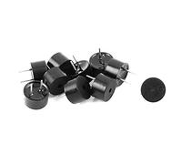 sourcing map Diamètre 9 mm Montage sur Panneau PCB Alarme Avertisseur sonore Piezo Sirène Passive 10pcs