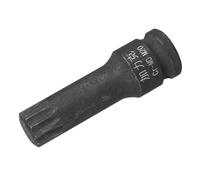 sourcing map Douille à triple cannelure carrée M20 (20 mm), longueur métrique de 7,6 cm, utilisation en acier CR-MO avec visseuses à percussion ou cliquets manuels