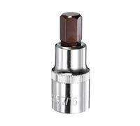 sourcing map Douille hexagonale 7/16" 1/2" carré Drive SAE Extension Impact Bit Power Nut Driver Set S2 & CR-V Douille en acier CR-V Embouts de liquet