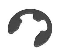 sourcing map E-Clip Circlip - 20mm Anneau élastique Arbre Retenue Externe Acier Carbone Noir 30Pcs