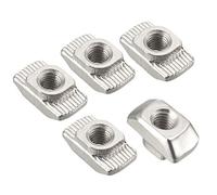 sourcing map Écrou à Rainure en T Coulissant M6 Filetage pour série 4545 Profil aluminium extrudé 10 Pcs