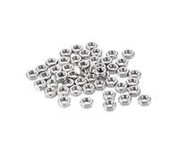sourcing map Écrous Hexagonaux Hexagone Écrou Grossier Filetage Métrique M4 x 0,7mm en Acier Inoxydable 304 50Pcs