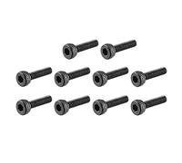 sourcing map En alliage d'acier M2X 7mm hexagonale Boulon à tête Douille PAC Machine Vis 50
