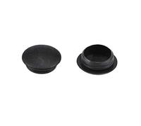 sourcing map Étagère Cheville Trou Bouchons 12mm Diamètre Noir Plastique Tube Couvercle pour Clou Cabinet Bouton Support Placard Étagère à Livres Bibliothèque Réglable Étagère Toilettes 50Pcs