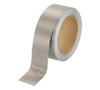 sourcing map Faraday Tissu Ruban 1.57" W x 65.62 Pieds Conducteur Tissu Tissu Adhésif Ruban Rouleau pour Ordinateur Portable Câble EMI Blindage