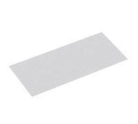 sourcing map Feuille d'aluminium 6061, 300 mm x 150 mm, plaque rectangulaire en aluminium de 0,5 mm d'épaisseur, stock en métal plat avec film de protection