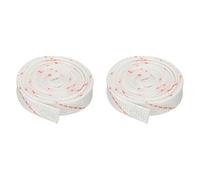 sourcing map Fibre Verre Manchon Isolation Tube, Protection Gaine Tuyau 4mm/0,16 pouce ID x 0,9 m/3 pieds pour Câble Fil Enveloppe, Paquet de 2
