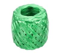 sourcing map Ficelle en plastique et nylon polyester de 135 m, 30 mm, emballage domestique pour jardinage, artisanat, transport, vert