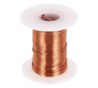 sourcing map Fil magnétique 20 AWG, fil de cuivre émaillé de calibre 20, fil de bobine magnétique de 113,4 g pour transformateur, moteur, électrique, 155C (311F)
