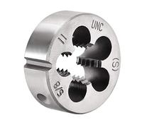 sourcing map Filière 5/8"-11 UNC Rond Fraise Machine Fil Droite Main Filetage Fraise Alliage Outil Acier