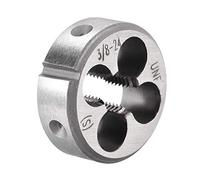 sourcing map Filière Filetage Droite 3/8"-24 UNF Alliage Acier Rond | Main Machine