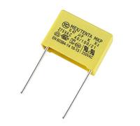 sourcing map Film polypropylène Condensateurs sécurité 0.47uF 250 V X2 MKP 5 pc