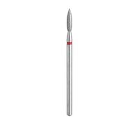 sourcing map Foret de meulage diamant grain 200-230 2,2 mm tête ovale tige 2,35 mm longueur 9 mm outil rotatif pour pierre céramique verre meulage polissage