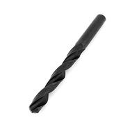 sourcing map Foret hélicoïdal HSS 10.7mm Dia Noir pour Perceuse électrique | Mèche forage, coupe tige droite
