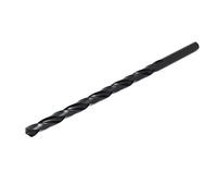 sourcing map Foret hélicoïdal HSS 11mm Dia perçage 250mm long tige ronde droite Noir