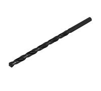 sourcing map Foret hélicoïdal HSS 12mm Dia perçage 250mm long tige droite Noir