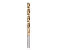 sourcing map Foret Hélicoïdal Mèche 6,6 mm Titane Revêtu (HSS-E) M42 Haute Vitesse Acier 8% Cobalt Droit Tige pour Inox Acier Aluminium Alliage Métal