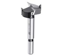 sourcing map Forstner Forets 38mm Tungstène Carbure Bois Trou Scie Ouvre-tarière Travail Bois Charnière Trou Forage Alésage Mèche Coupeur Noir Argenté