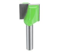 sourcing map Fraise à défoncer de nettoyage du fond avec tige de 6,35 mm en carbure de tungstène pour rabotage de plancher, mortaiser les dalles et le travail du bois, diamètre 17 mm, profondeur 16 mm