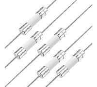 sourcing map Fusibles à fusion rapide en céramique 5 mm x 20 mm 250 V F8A 5 pièces