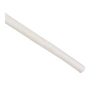 sourcing map Gaine isolante en fibre de verre haute température, beige, 5 m - 8 mm