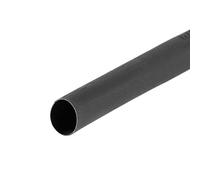 sourcing map Gaine Thermorétractable, 1/4"(6mm) Diamètre Gaine thermorétractable 2:1 pour câble de 7m - Noir
